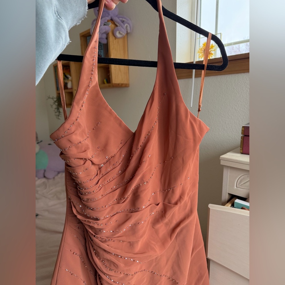 Tan Formal Dress - Picture 8 of 10